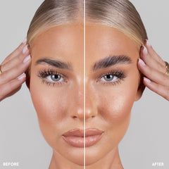 REFY Brow Sculpt double-ended brush closeup for precise shaping and setting