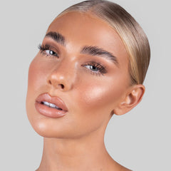 REFY Brow Sculpt wax gel hybrid texture closeup showing soft application and hold
