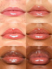REFY Lip Gloss Blush packaging closeup highlights clean, cruelty-free beauty for sensitive lips