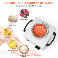 ReFzeg dual head warmer delivers even heat for consistent waxing results