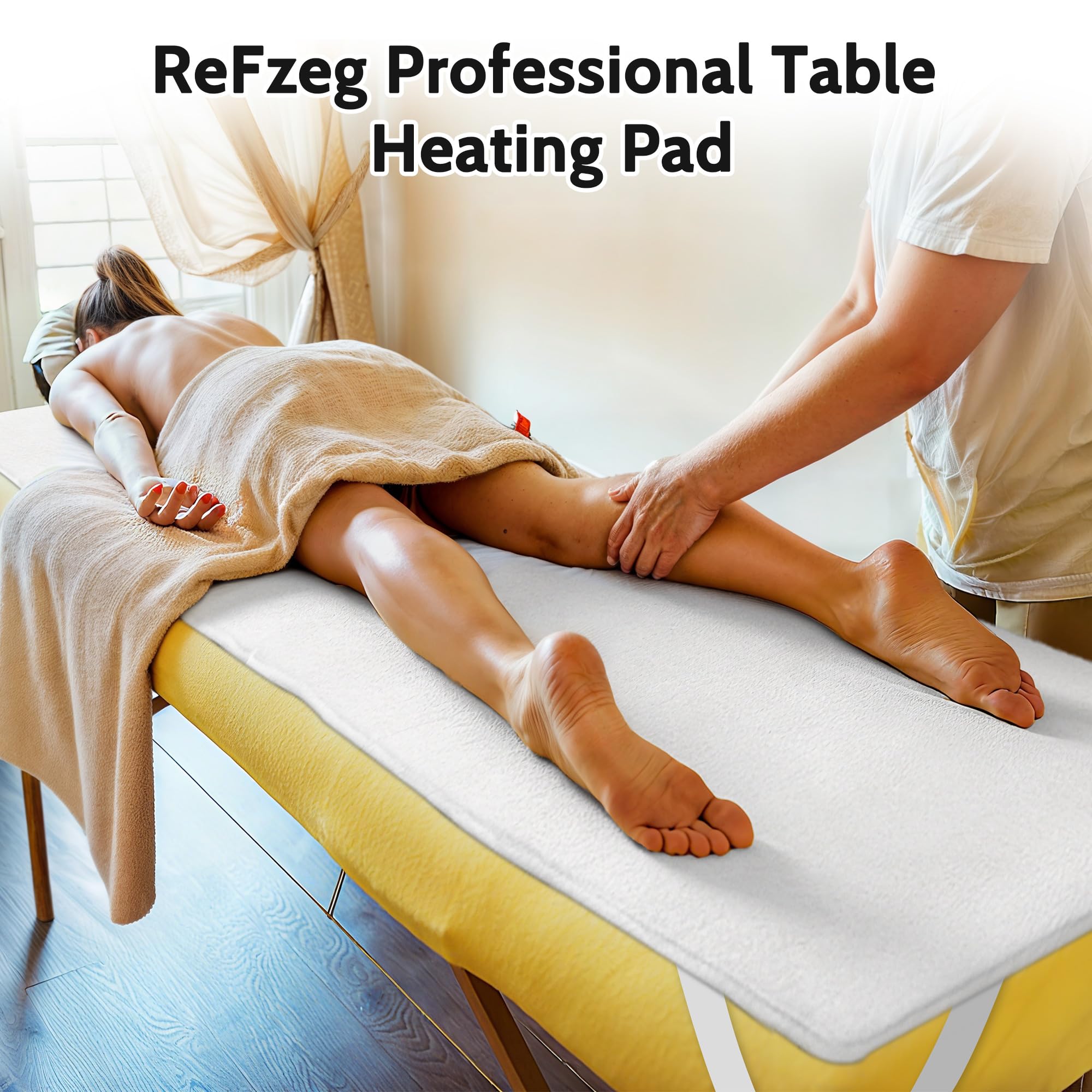 ReFzeg massage table warmer overheat protection for safe use