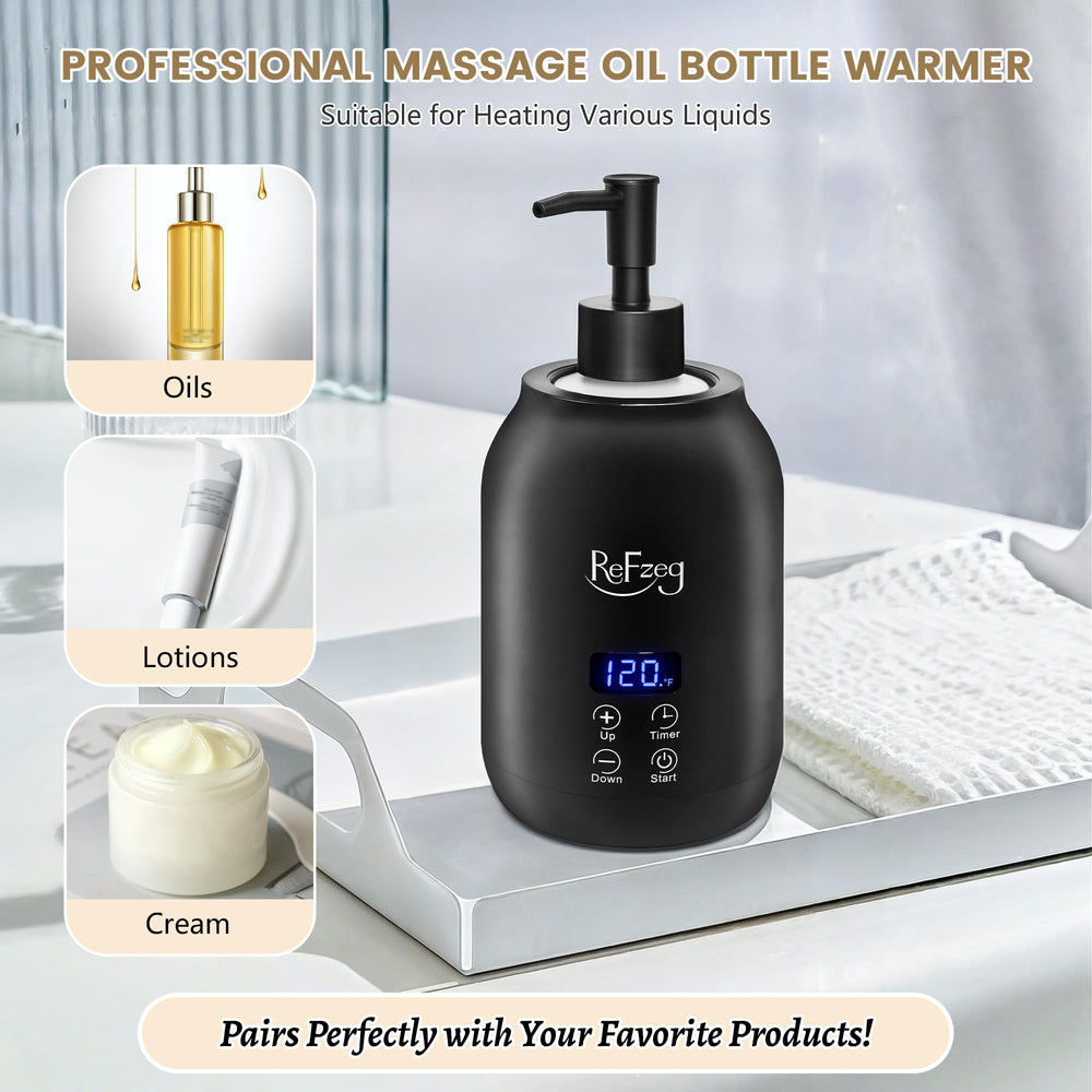 ReFzeg oil heater with digital display showing precise control for consistent warmth.