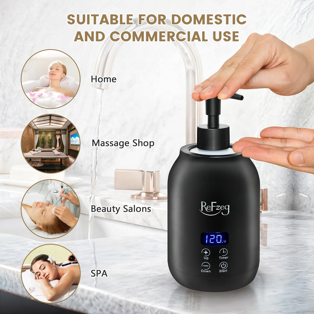 ReFzeg oil warmer portable design enabling on-the-go treatment rooms.