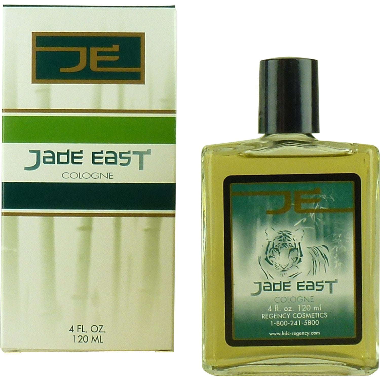 Regency Cosmetics Jade East Eau De Cologne 4 oz bottle—classic oriental-spicy scent for daily wear