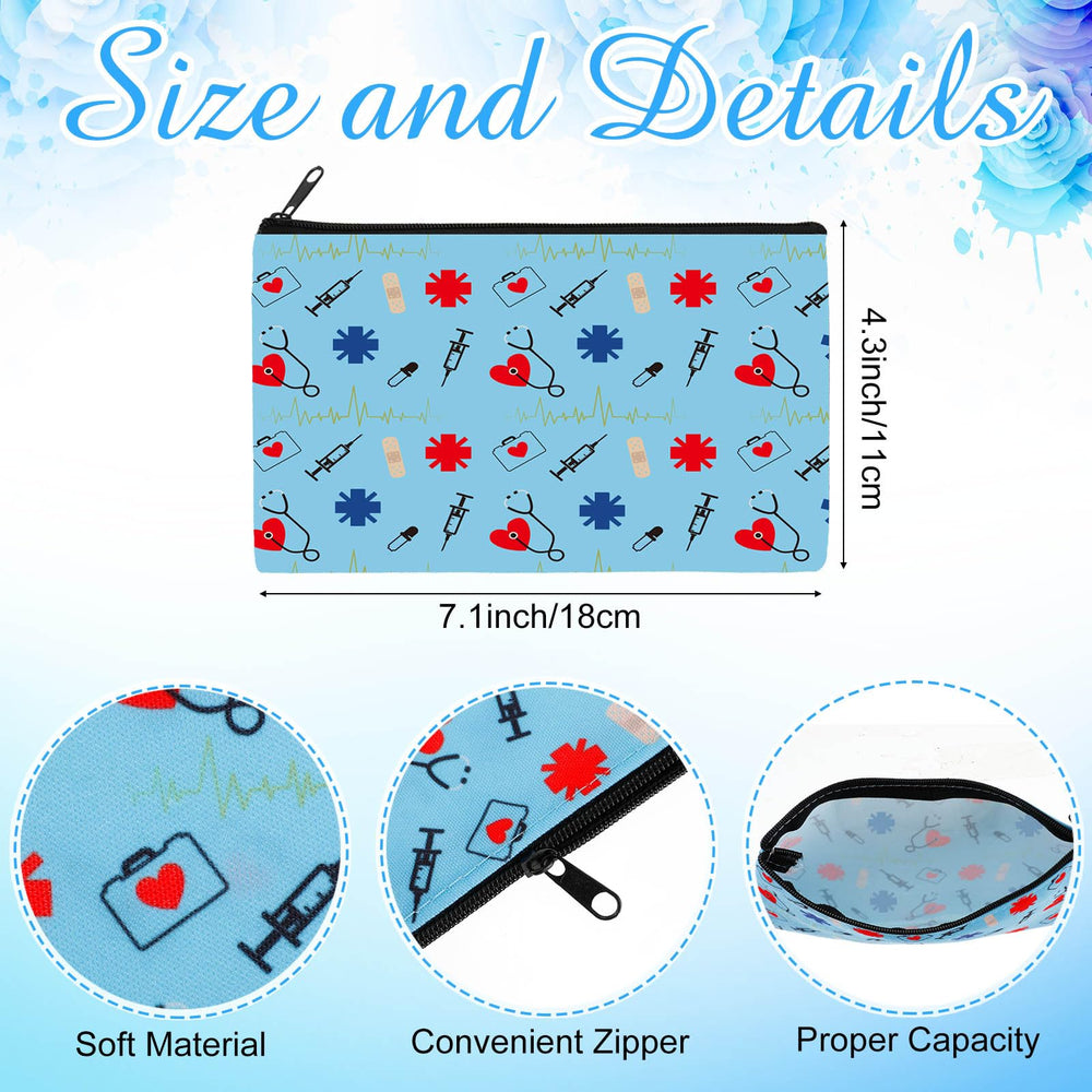 Reginary nurse cosmetic bag Pattern 03 ideal for toiletries and pencils