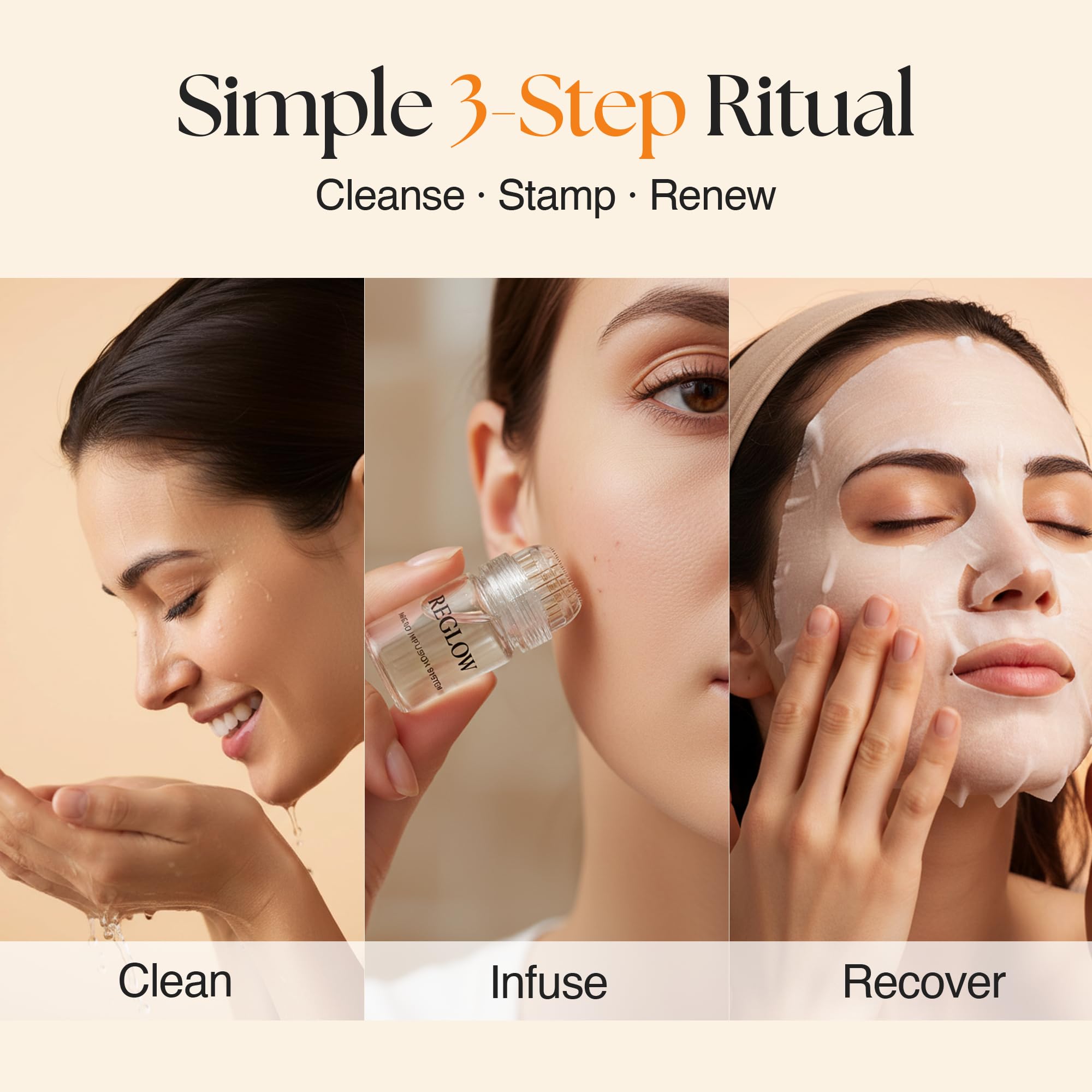 ReGlow award-winning system recognized for anti-aging innovation.
