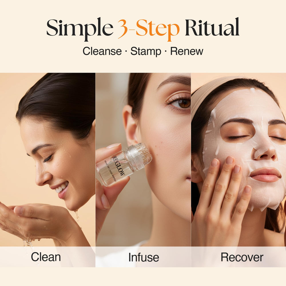 ReGlow award-winning system recognized for anti-aging innovation.