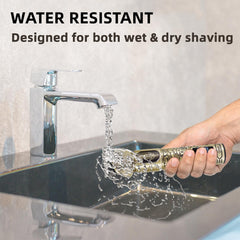 REHOYO titanium T-blade trimmer delivers precise, snag-free cuts.