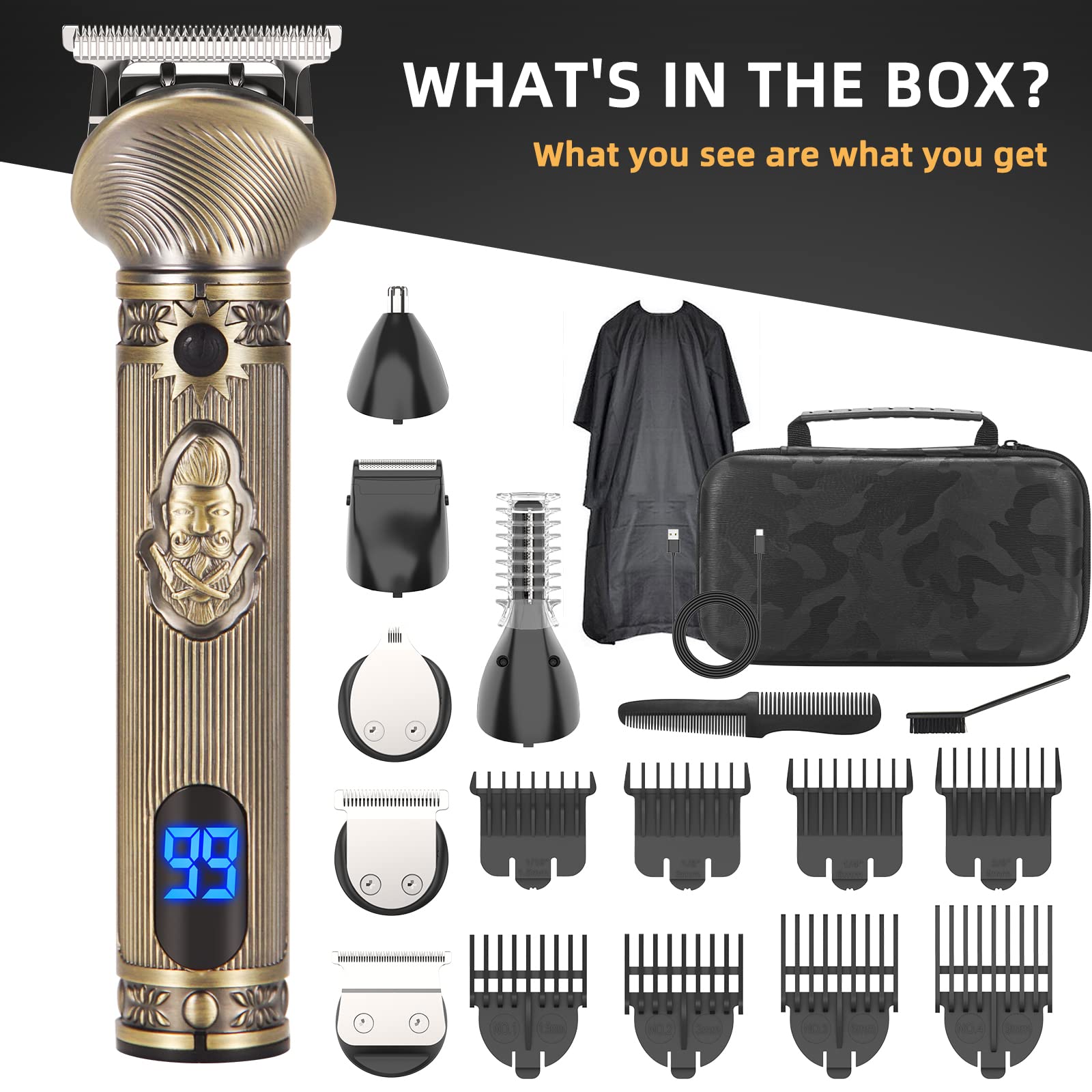 REHOYO vintage steampunk design adds character to grooming sessions