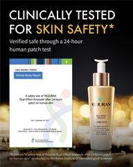 REJURAN DOT dual c-PDRN technology indicating deeper repair and stronger barrier
