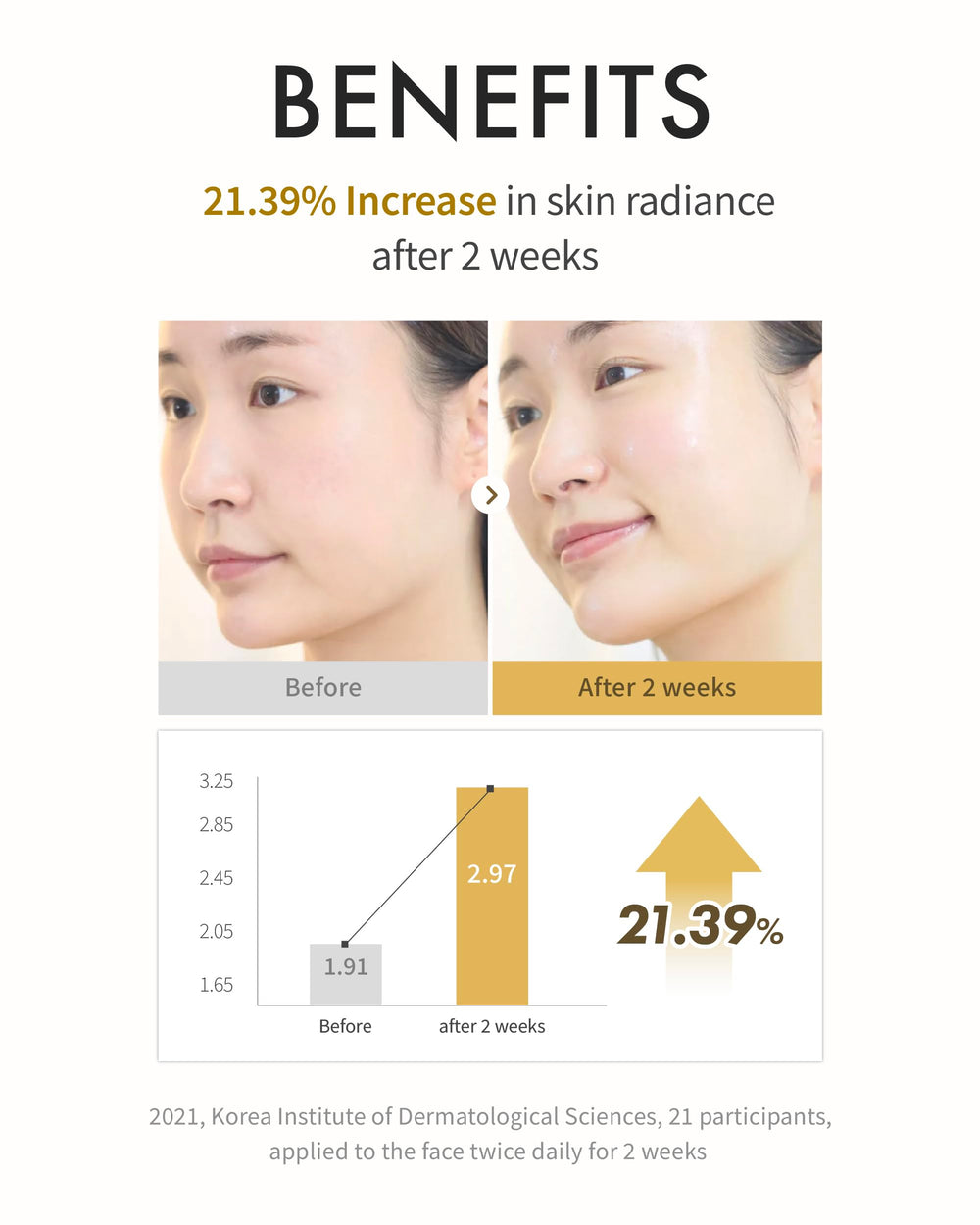 REJURAN Dual Effect Ampoule application image emphasizing targeted use