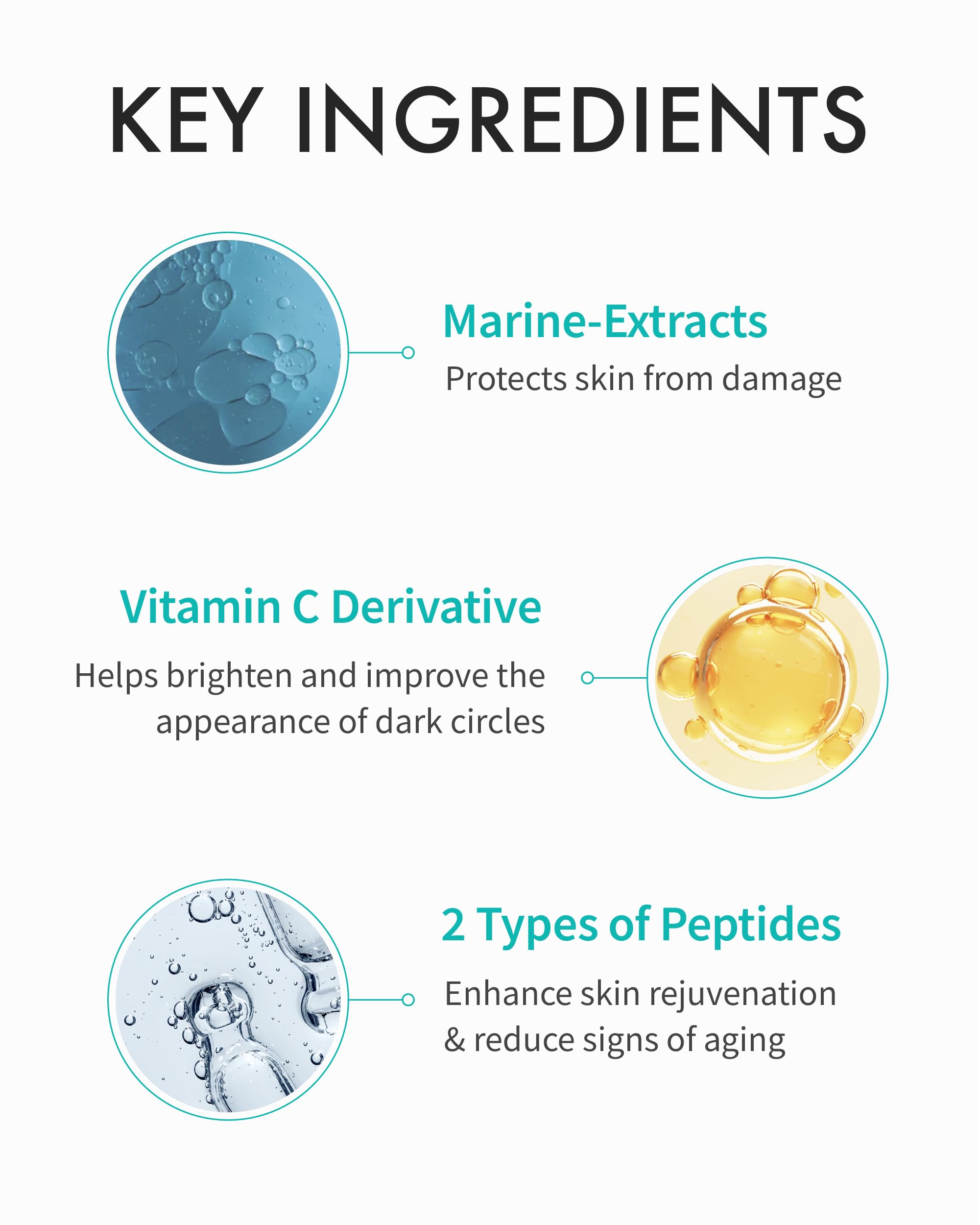 REJURAN marine extracts like Dunaliella Salina provide deep moisture.