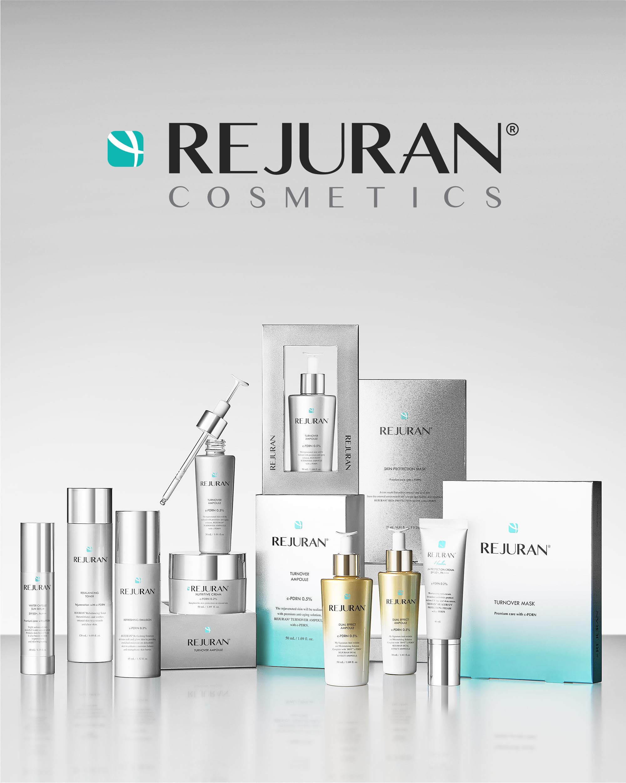 REJURAN Nutritive Cream packaging reinforces cruelty-free promise.