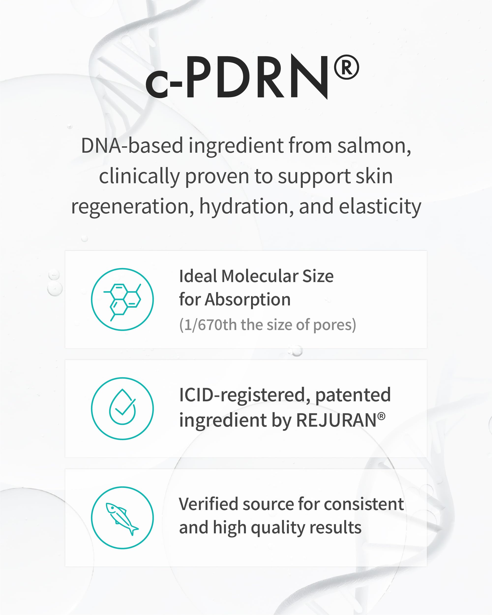 REJURAN Turnover Ampoule featured in Korean skincare science context