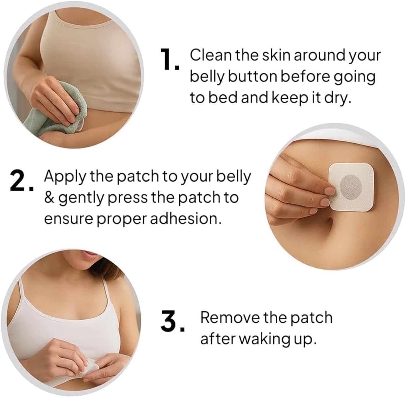 RejuvaCare Ozempatch overnight application stays securely in place