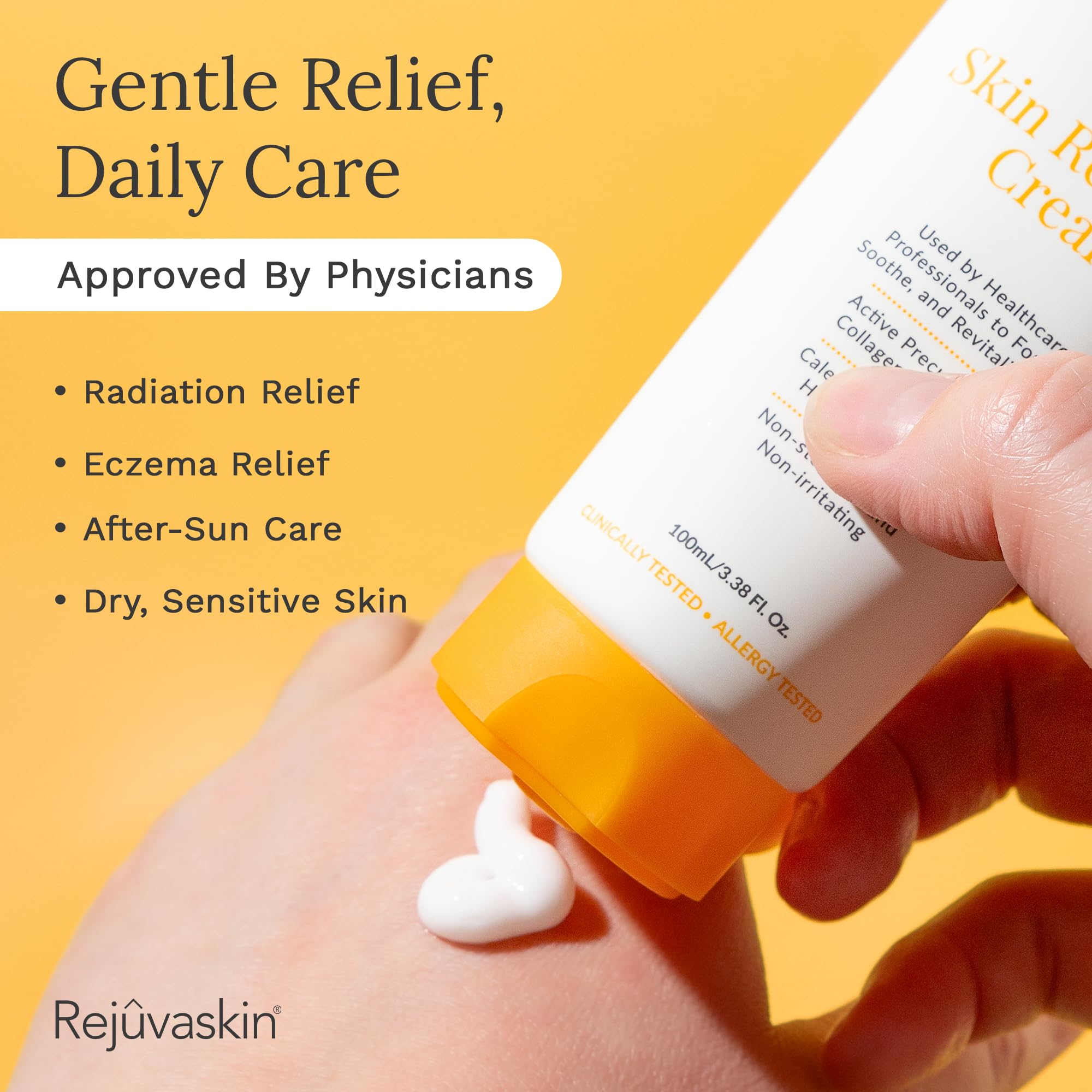 Rejuvaskin Skin Recovery Cream ingredients list features Aloe Vera and Calendula