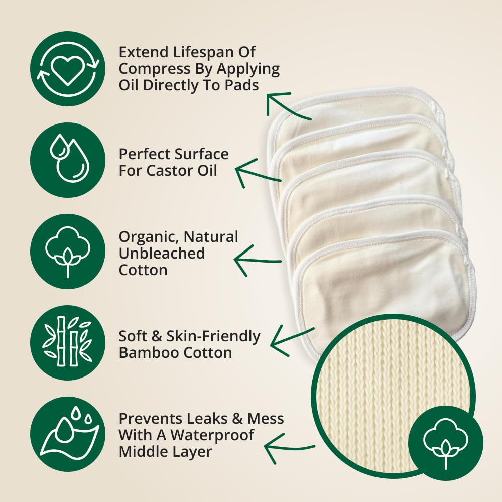RejuveNaturals microwaveable heating pack - reusable warmth to enhance absorption.