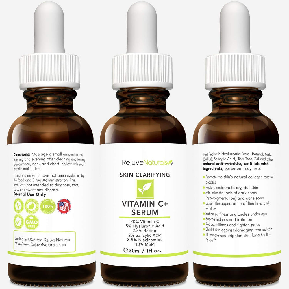 Rejuvenaturals packaging-box shows a compact 1oz bottle for travel-friendly use.