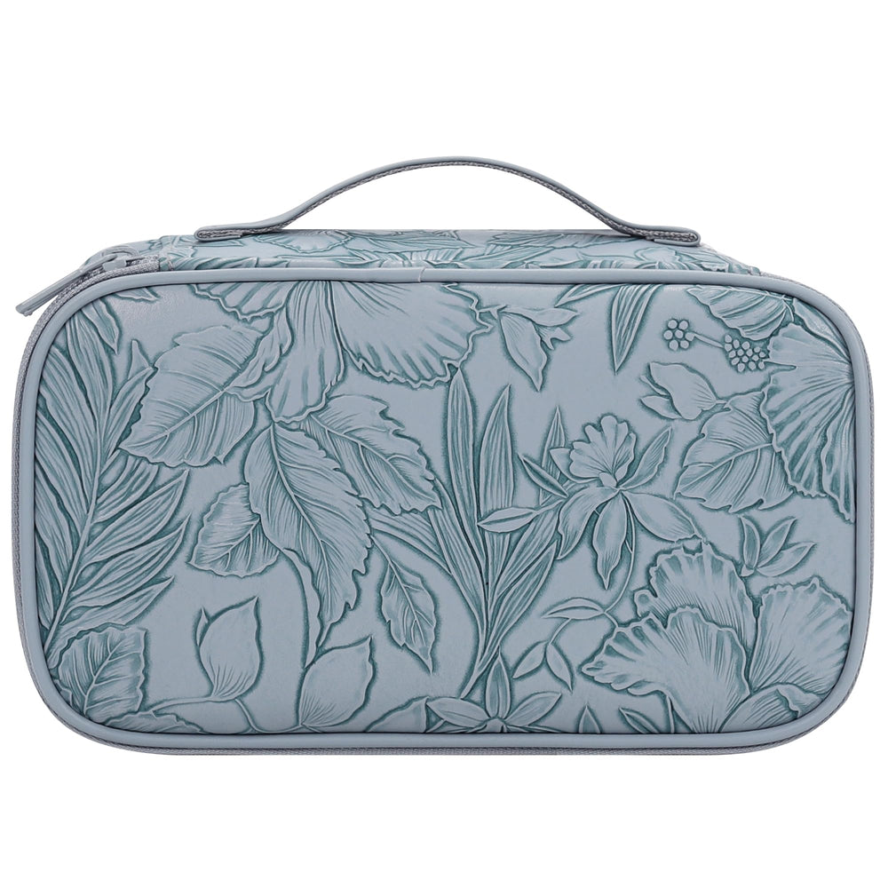 Relavel Flora Butterfly elegant pink makeup bag, a chic gift option.