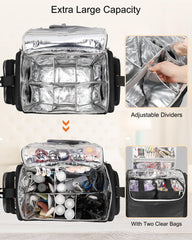 Relavel heat-insulation layer protects hot tools after use during travel.