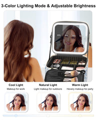 Relavel LED mirror delivers clear visibility with silver-plated finish