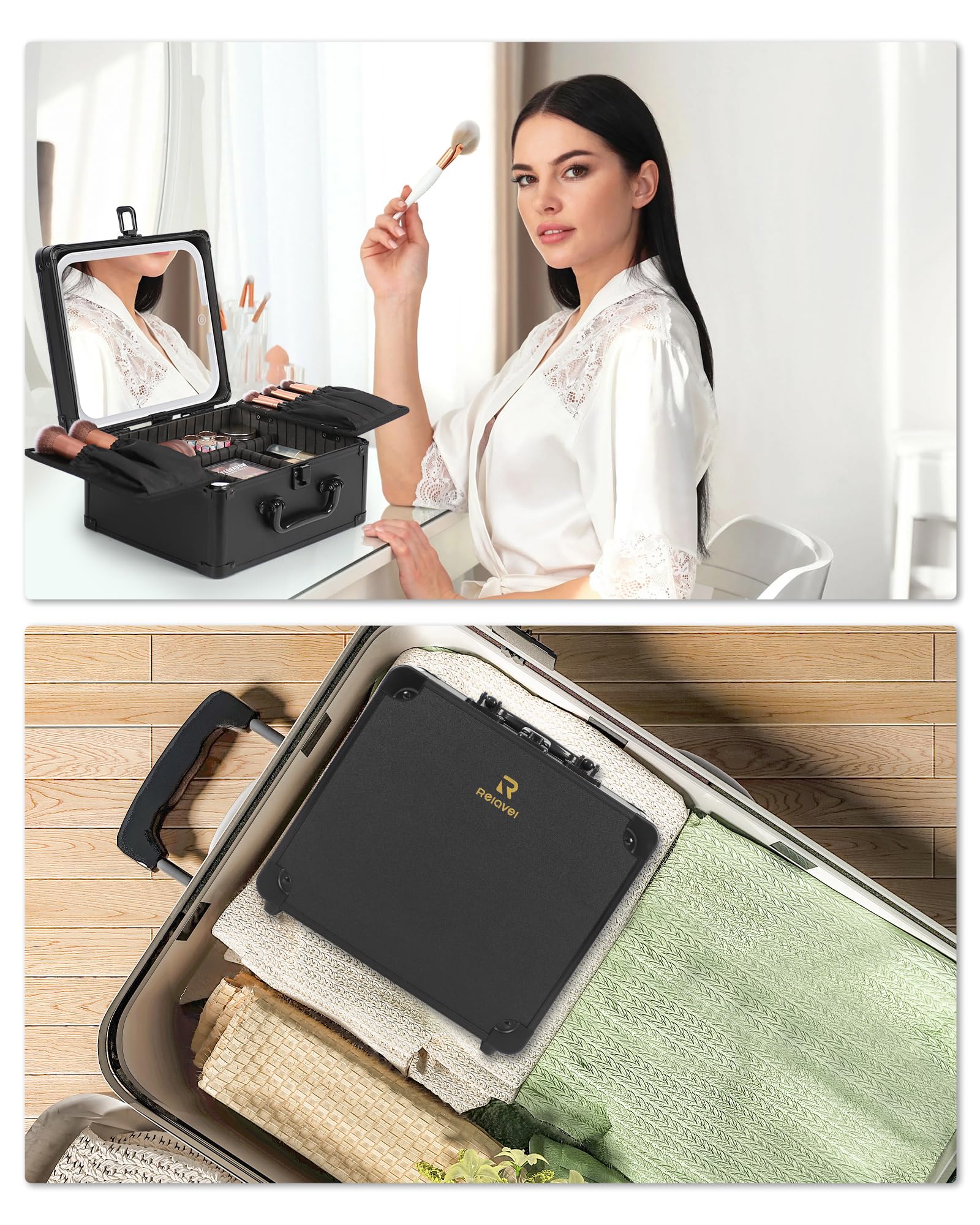Relavel makeup bag multi-purpose storage as a thoughtful gift