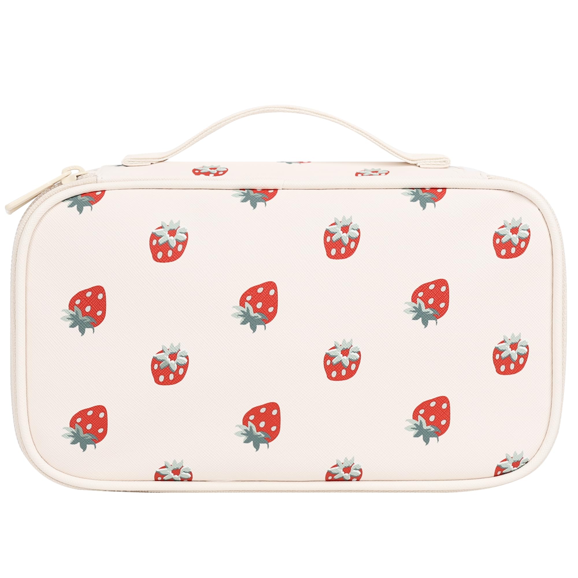 Relavel makeup bag lightweight portable for travel and daily use