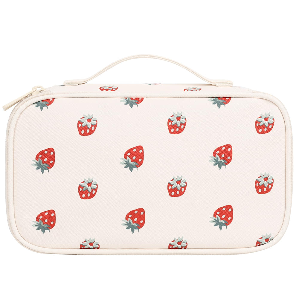 Relavel makeup bag lightweight portable for travel and daily use