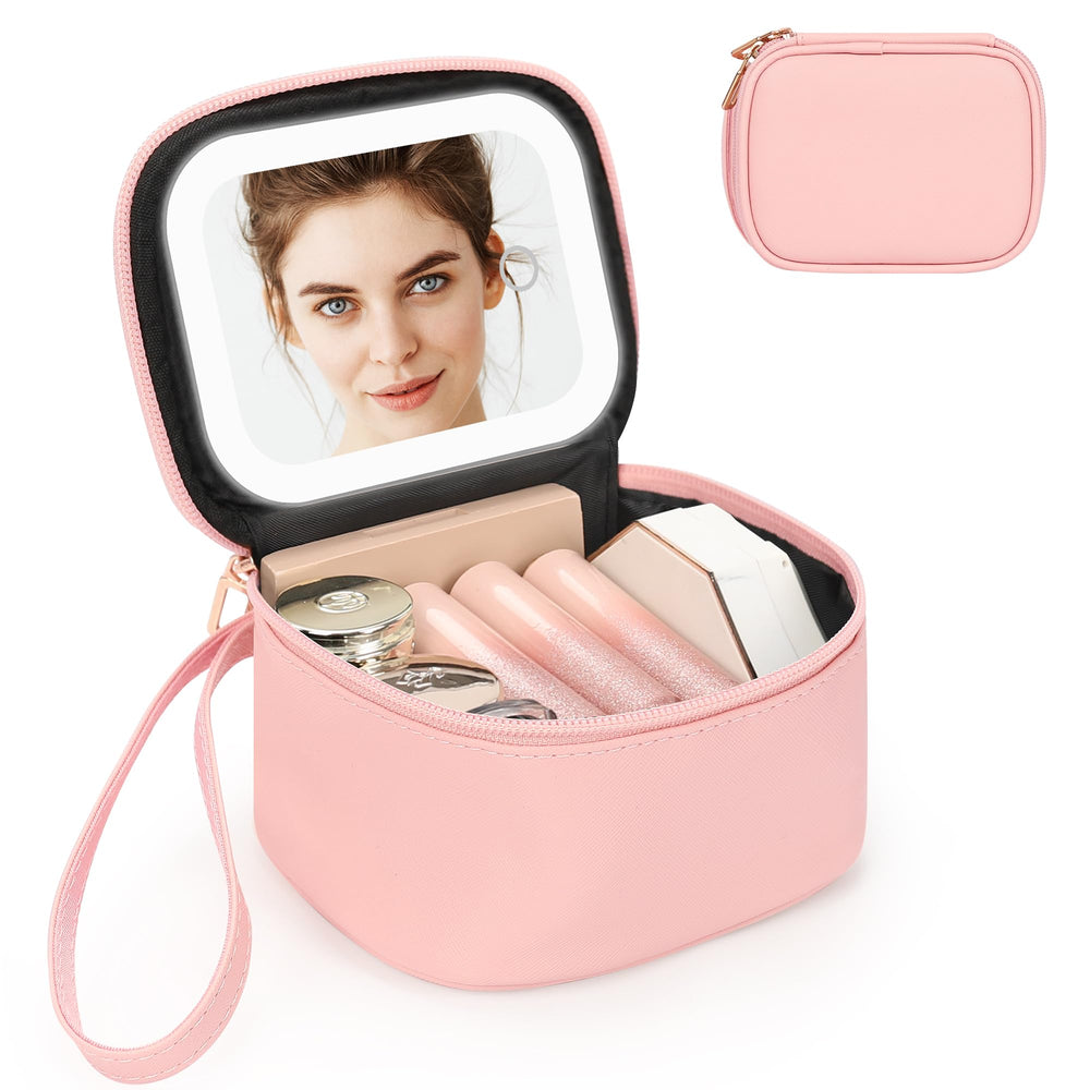 Relavel mini makeup bag cosmetic-organization-inside keeps essentials tidy in totes