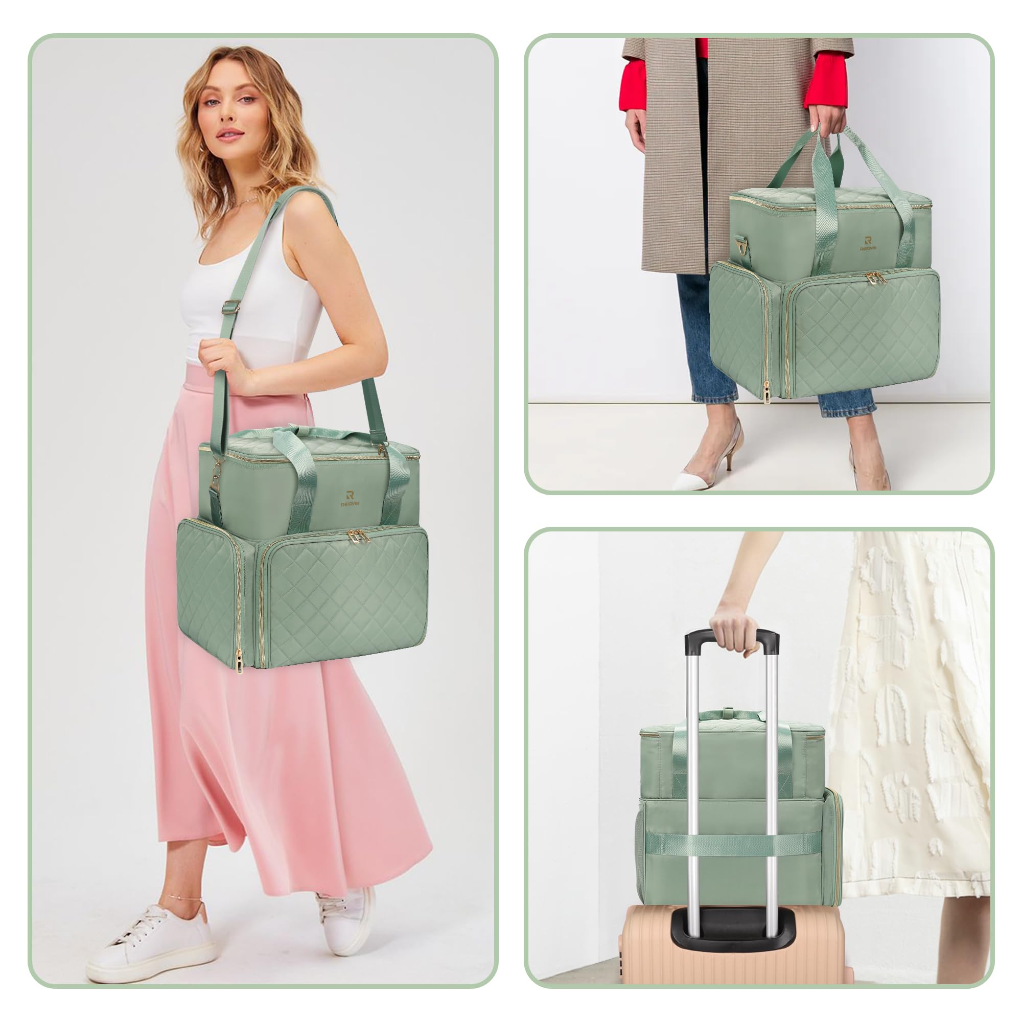 Relavel portable nail kit bag suited for professionals and home users alike