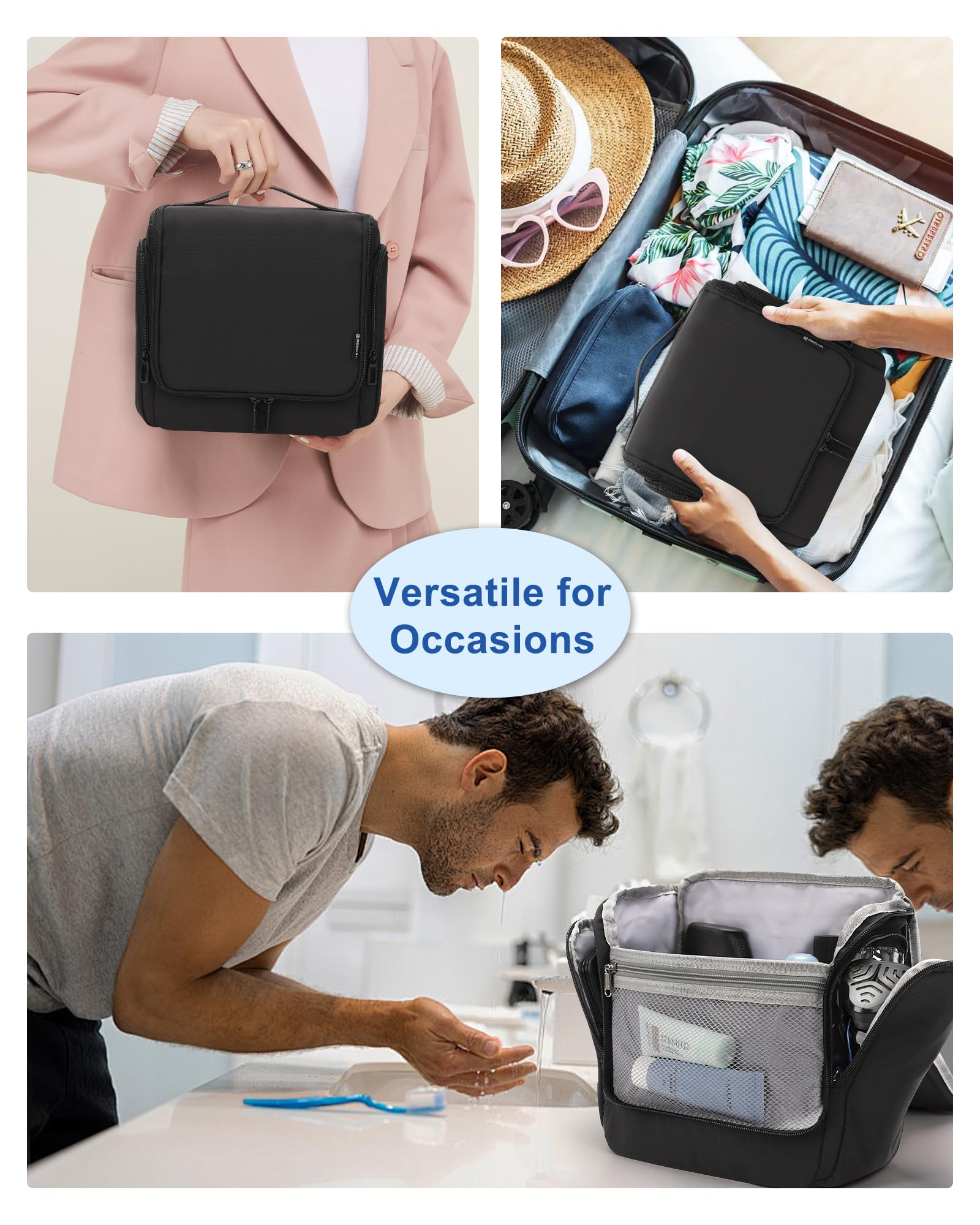 Relavel travel bag ideal for gym or camping packing and hotel stays.