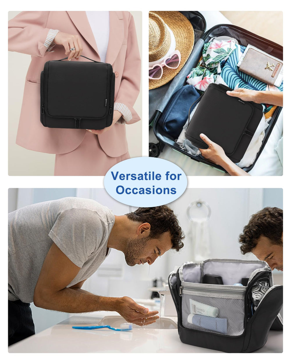 Relavel travel bag ideal for gym or camping packing and hotel stays.
