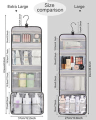 Relavel bag folded size saves luggage space for organized packing.