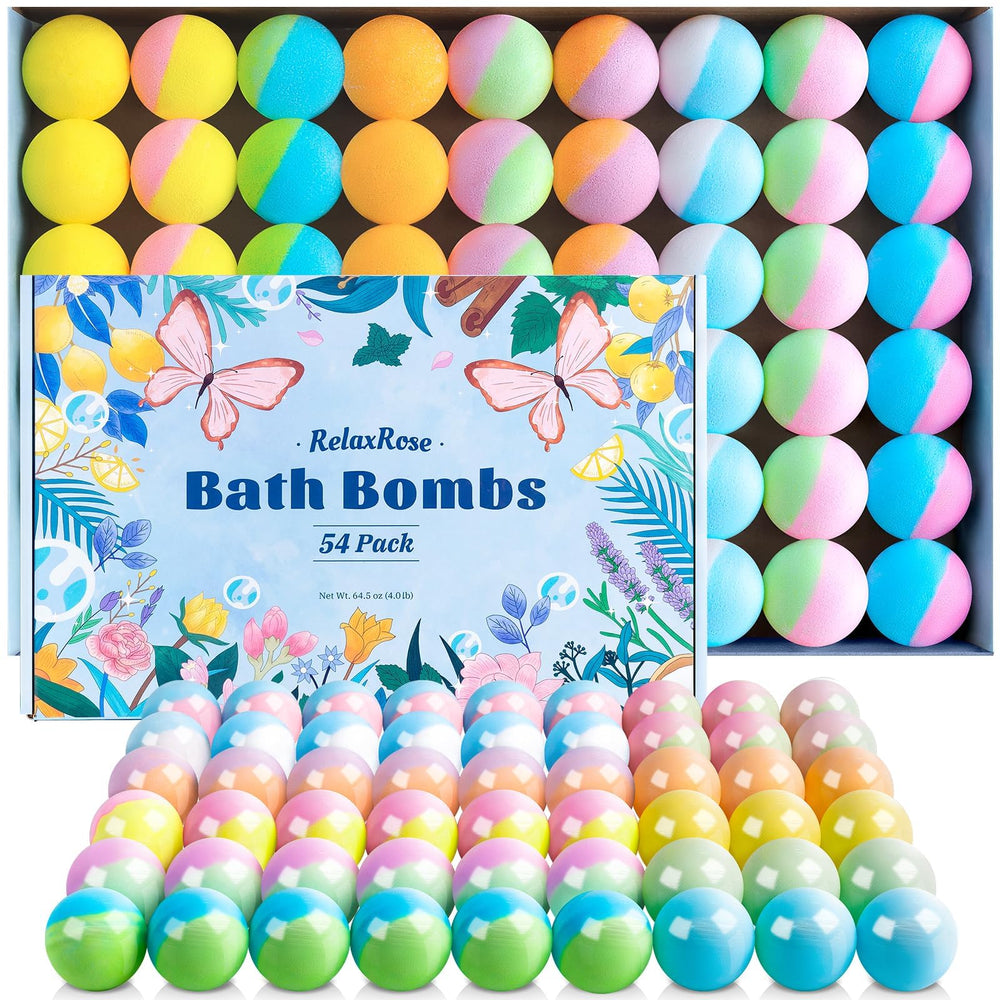 RelaxRose gift set bath bombs presents a thoughtful self-care gift option.