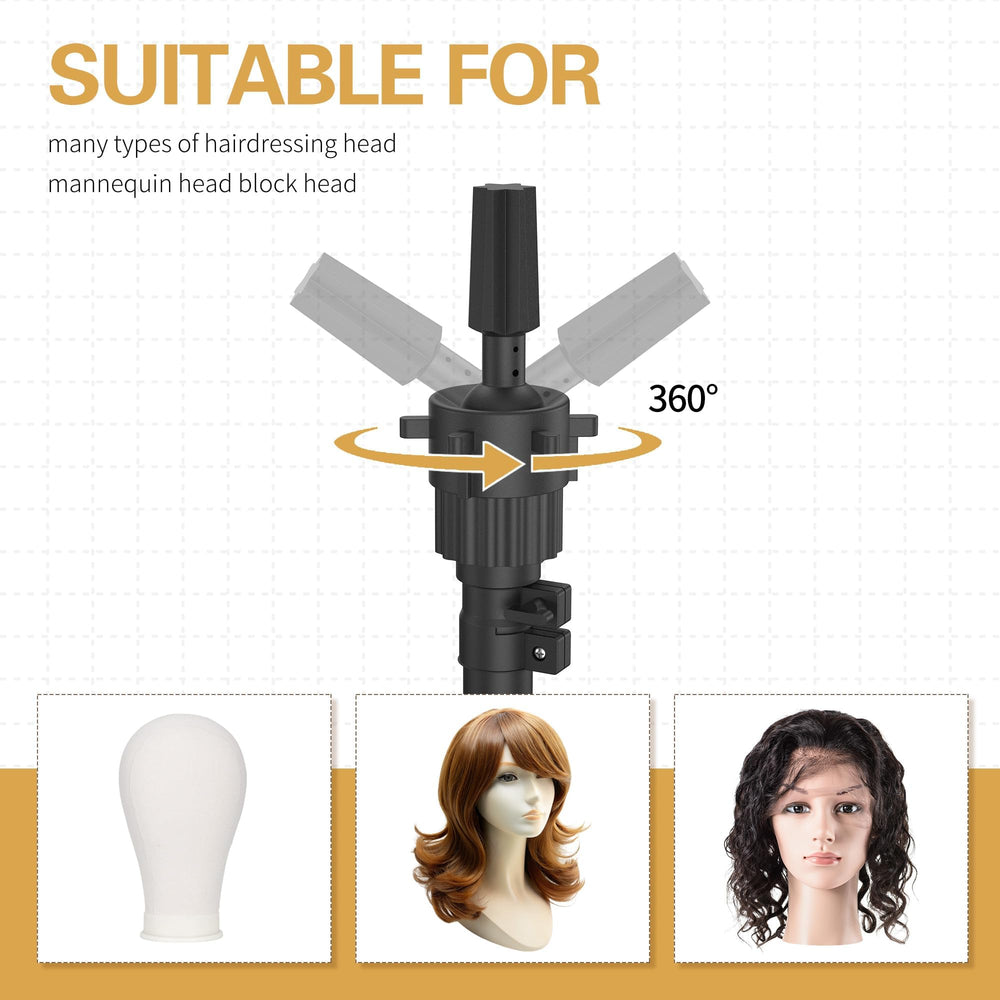 Relx accessory kit includes pins, wig caps, clips, comb, and carrying bag.