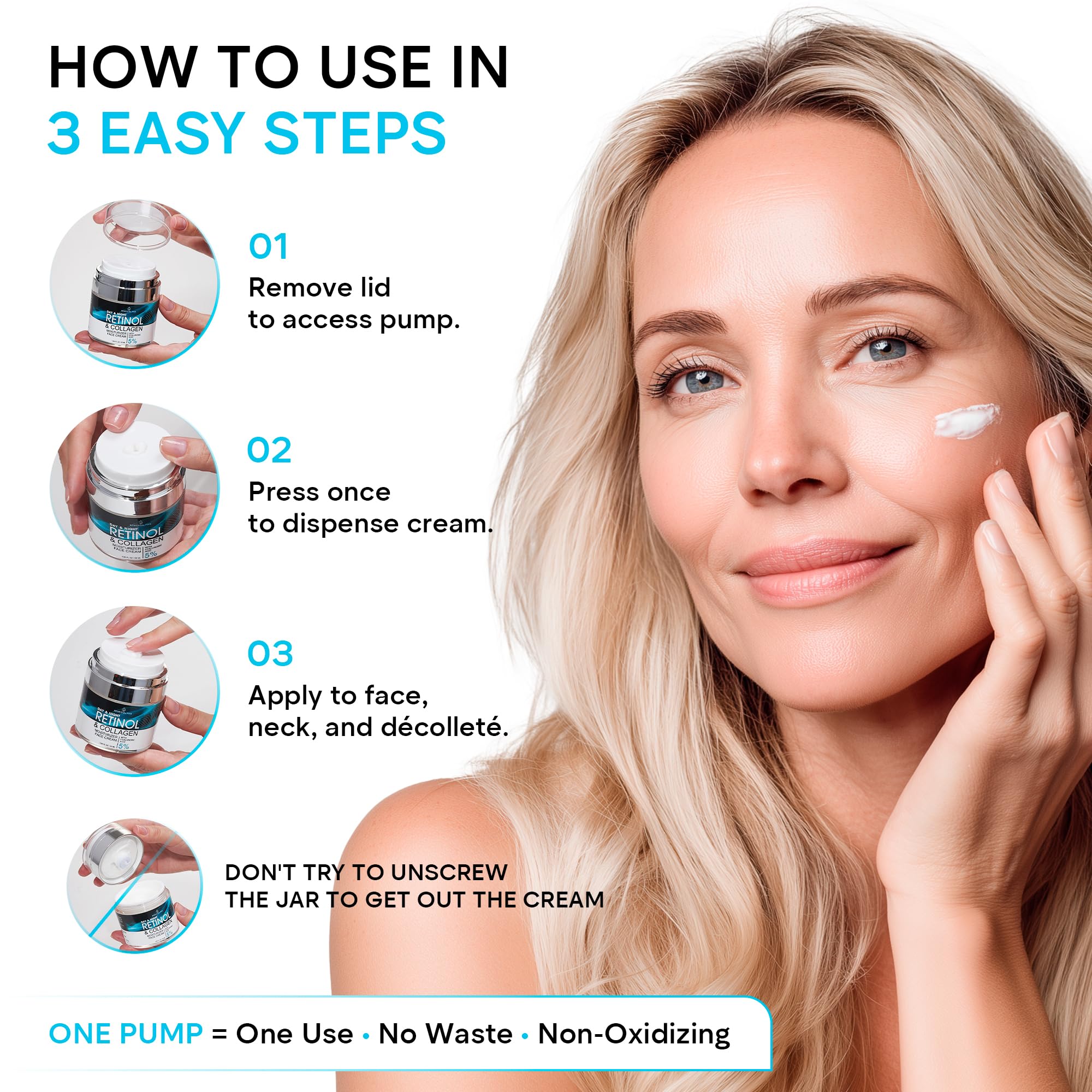 REMEDIAL PURITY AESTHETICS EXPERIENCE day routine application demonstrates daytime hydration