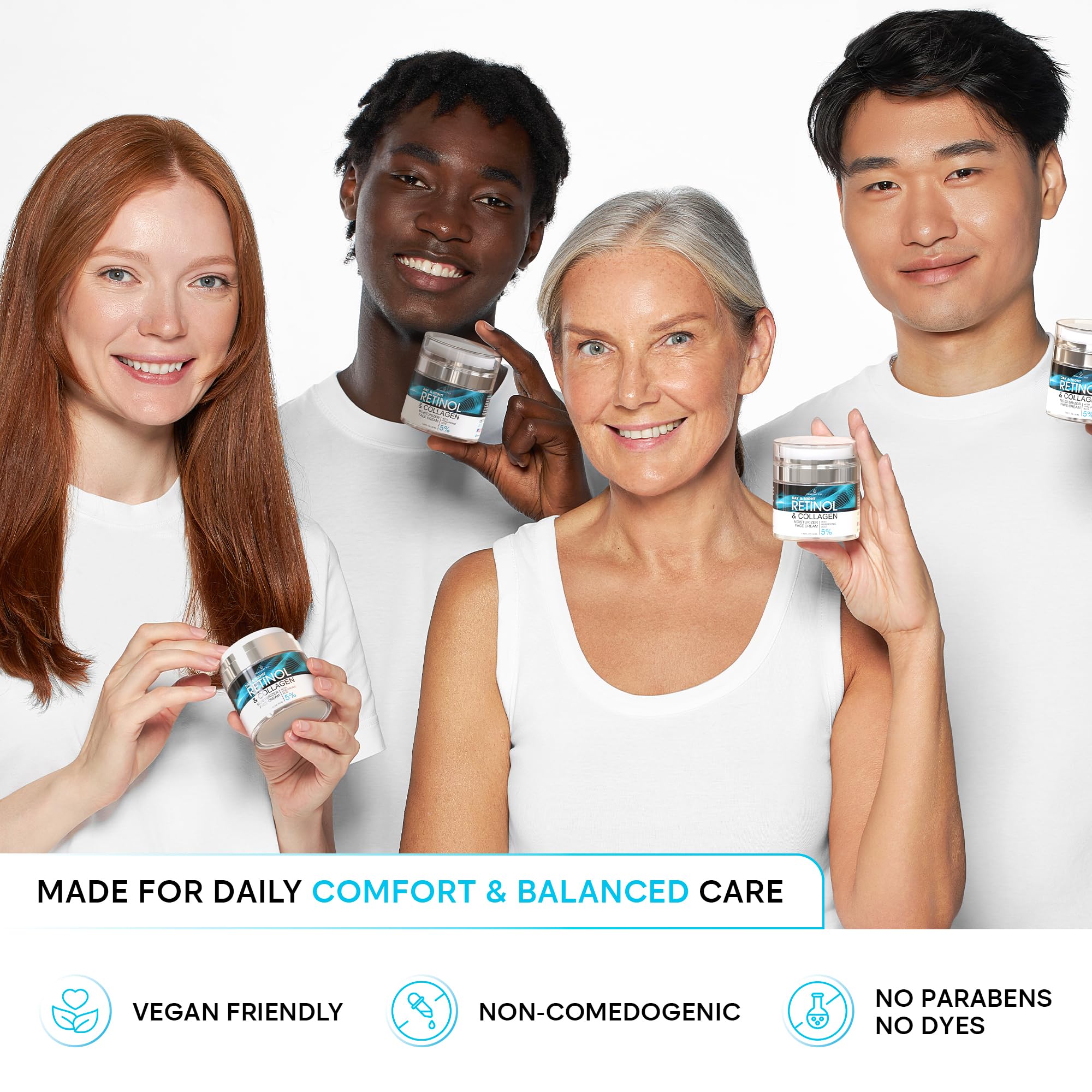 REMEDIAL PURITY AESTHETICS EXPERIENCE unisex-use image shows suitable for men and women
