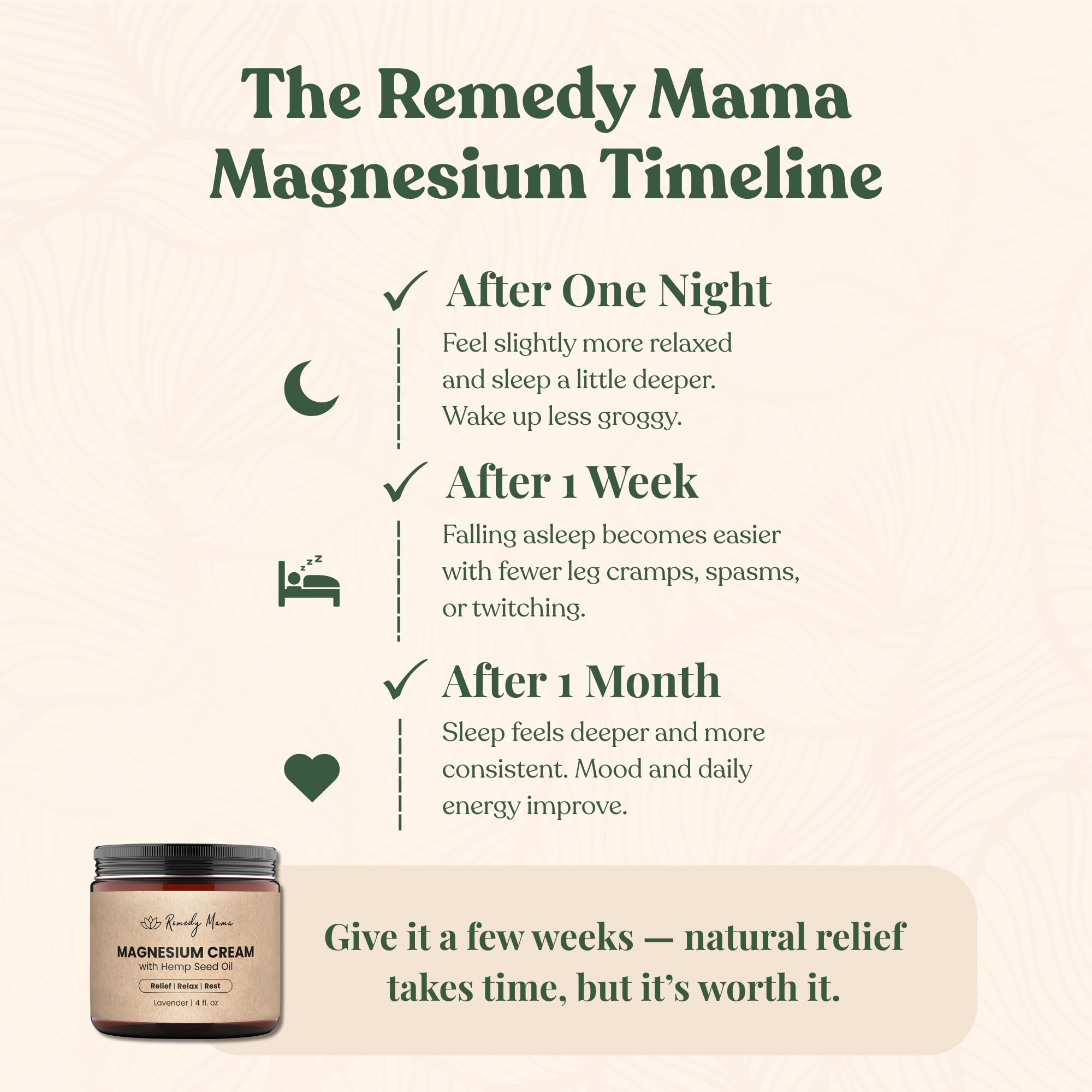 Remedy Mama bedtime relaxation scene suggests calm sleep routine