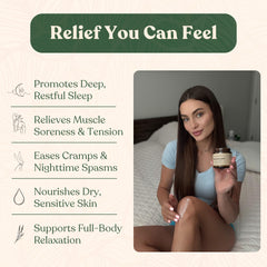 Remedy Mama magnesium cream close-up shows silky texture and quick absorption