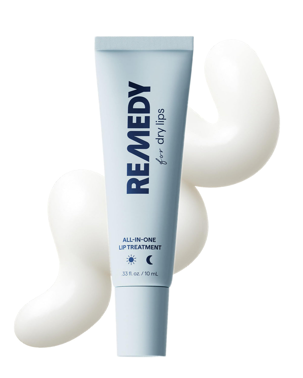Remedy Science lip balm ceramides close-up bottle for deep hydration.