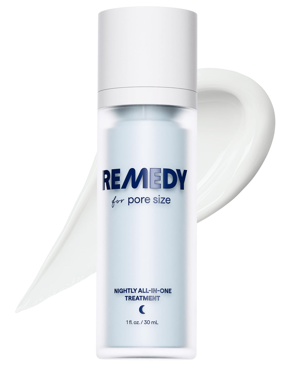 Remedy Science Pore Size Serum bottle showcasing targeted pore minimization for smoother skin.