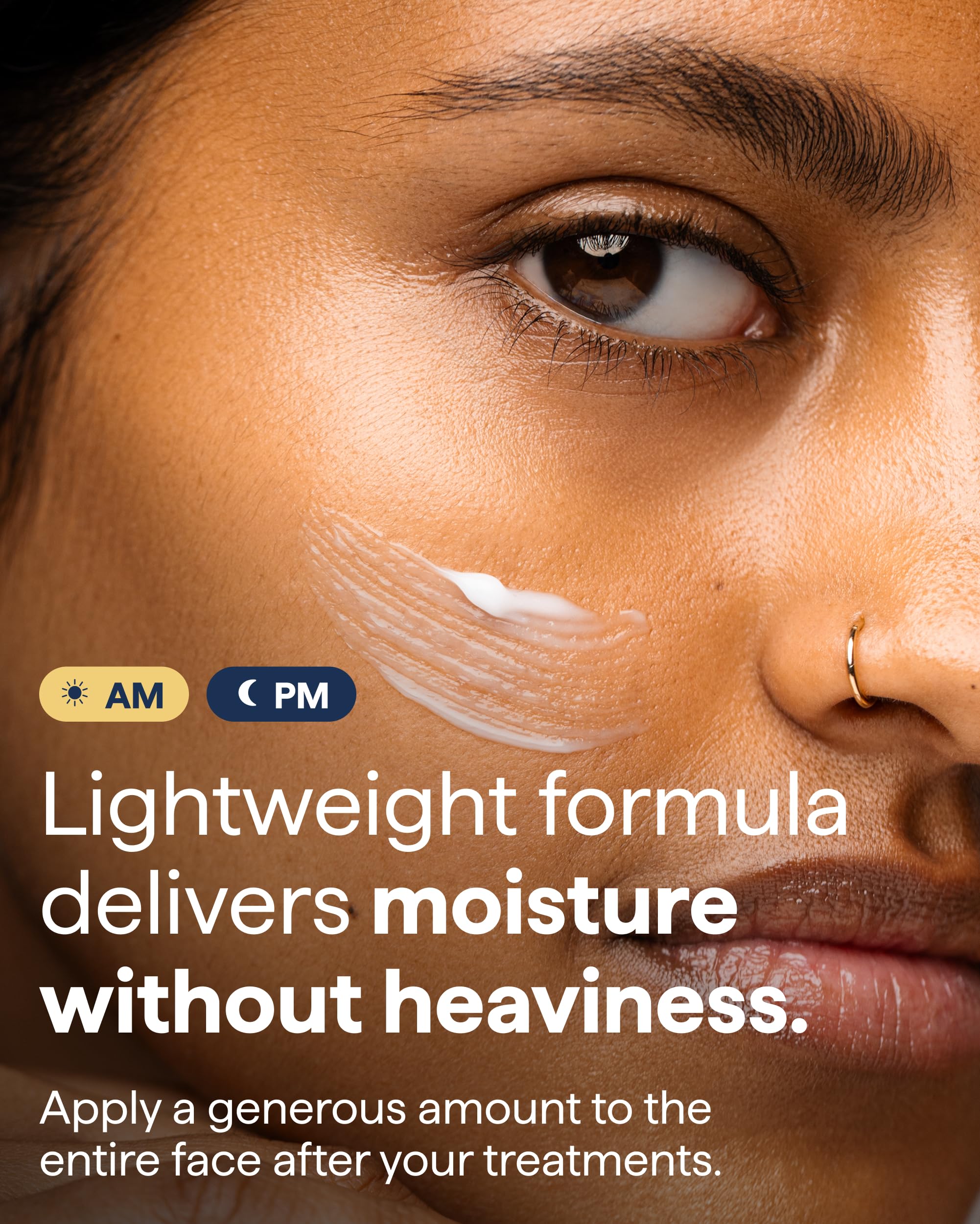 Remedy for Light Moisture barrier repair graphic emphasizes stronger skin resilience