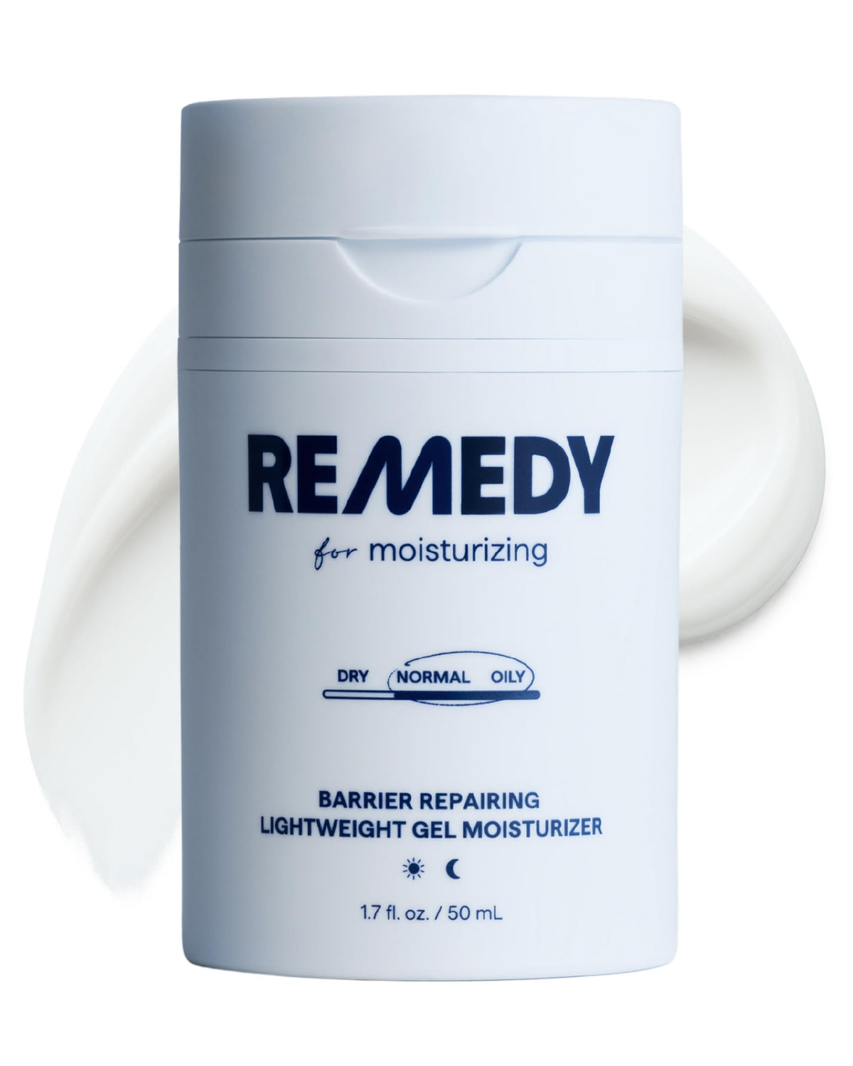 Remedy for Light Moisture bottle front shows lightweight hydration for oily skin