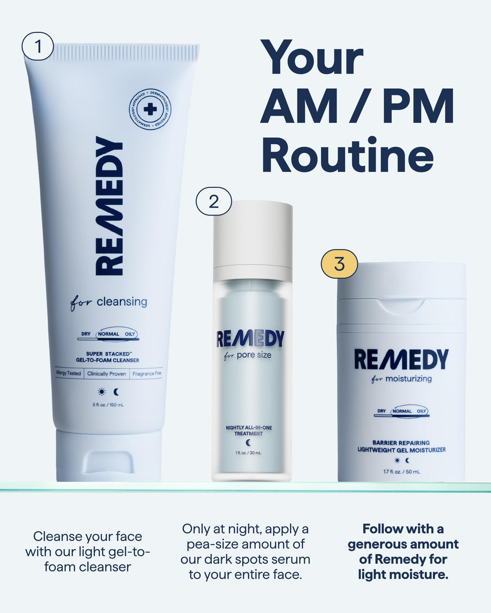 Remedy for Light Moisture vegan cruelty-free claim in lifestyle shot