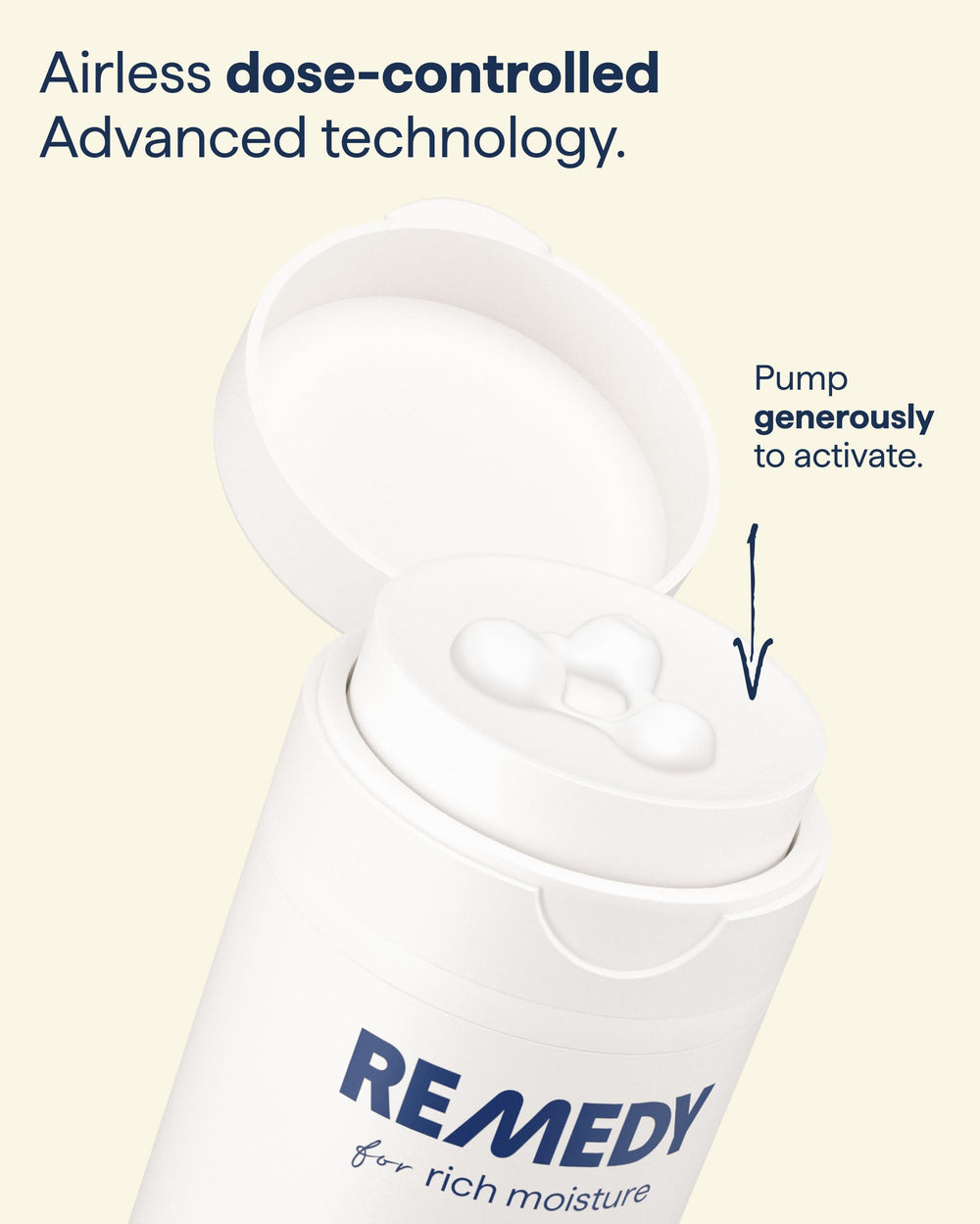 Remedy for Rich Moisture packaging box highlights vegan, fragrance-free formula.