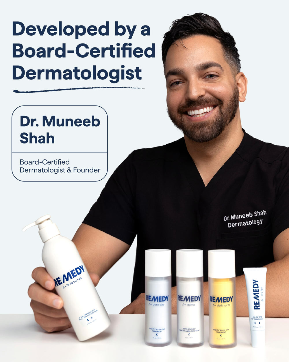Remedy Science vegan-cruelty-free-badge communicates ethical skincare choices.