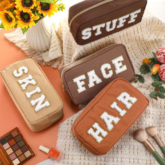 Remerry four-piece nylon set, Stuff bag, ideal for toiletries and tech on trips.
