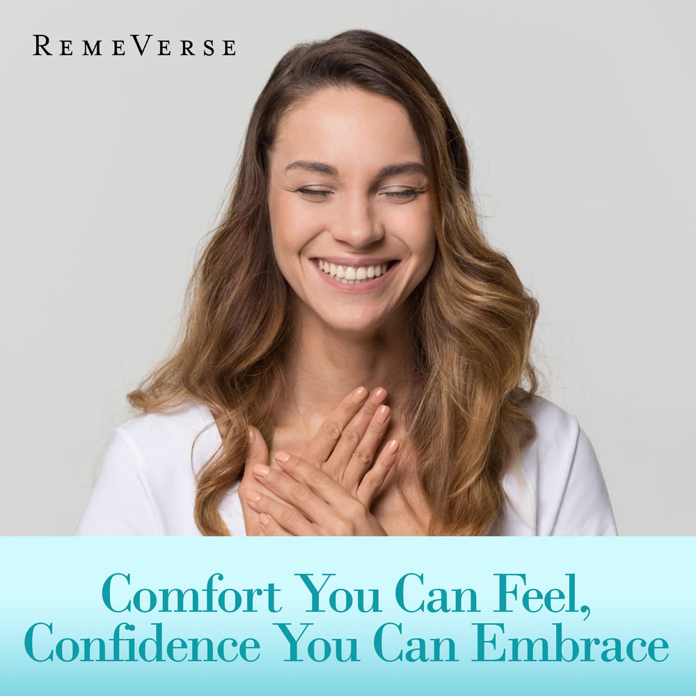 RemeVerse Radiation Cream daily-use pump, comfortable daily support for dry, irritated areas.