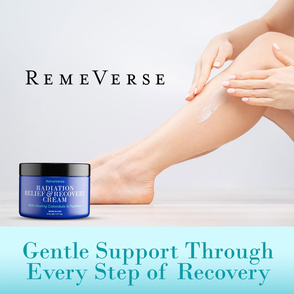 RemeVerse Radiation Cream fragrance-free tube, unscented care for delicate skin.