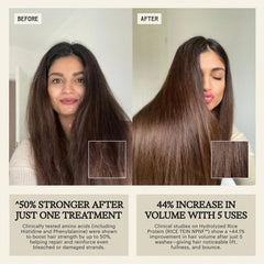 Remilia Hair Mask avocado oil moisture detail promoting softer hair.